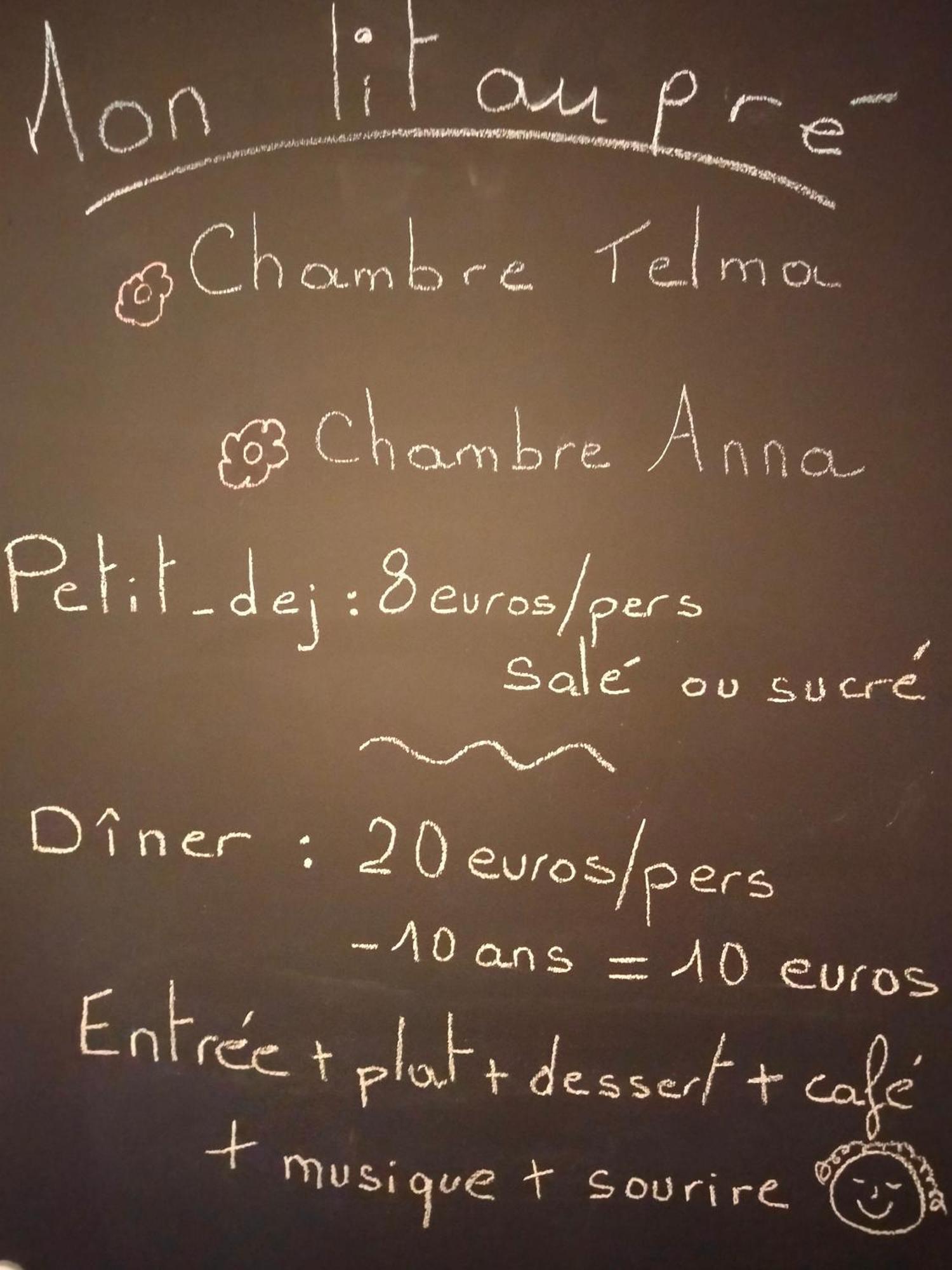 Chambre Telma 2 Pers Avec Piscine "Mon Lit Au Pre" Couples Ou Femmes Seulement Pontours Exterior photo